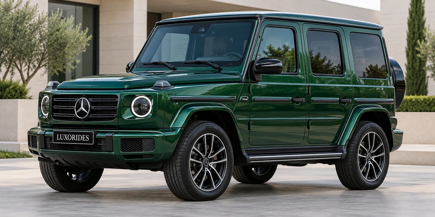 G-Wagon on rent from Luxorides