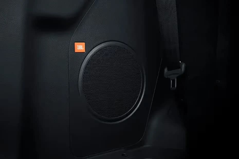 Interior back seat view