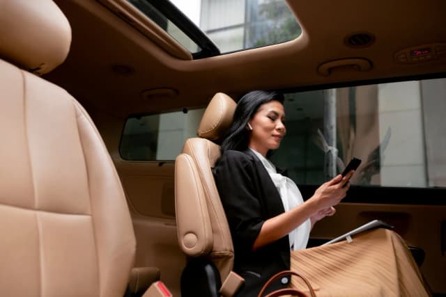 Luxury car for family trips