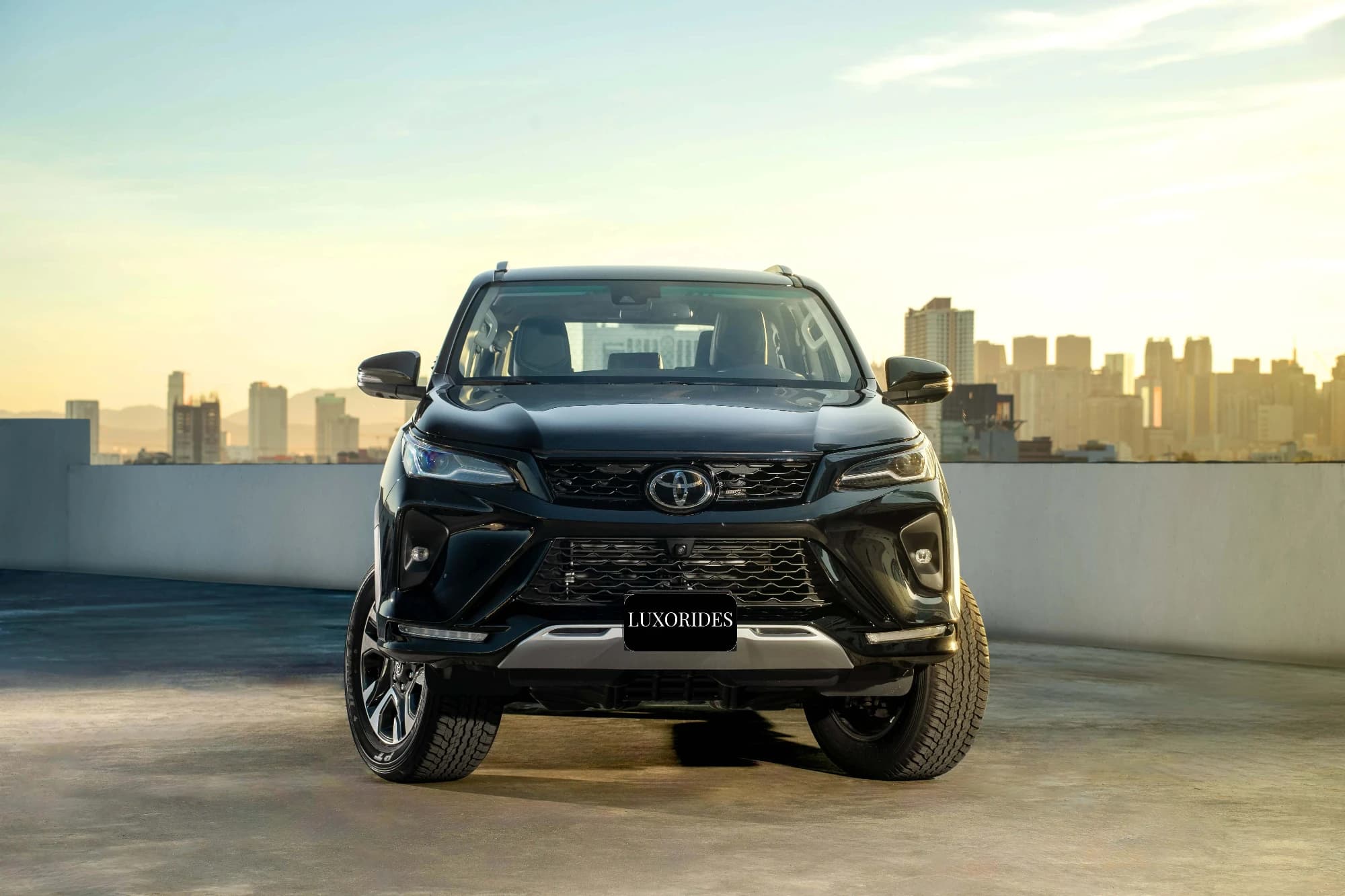 Fortuner in black color